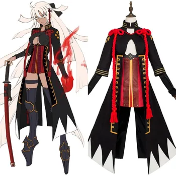 FGO Fate Grand Order Cosplay Costume Alter Okita Souji Audlt Men Outfit Full Suit Halloween Carnival Cosplay Costumes
FGO Fate Grand Order Cosplay Costume Alter Okita Souji Audlt Men Outfit Full Suit Halloween Carnival Cosplay Costumes