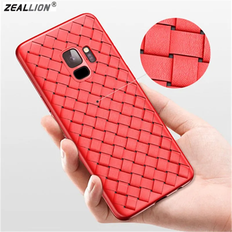 Zeallion для самсунга J2 J3 J5 J7 2016 2017 J6 Max Dous Pro 2018 ультратонкий сетчатый тканый чехол с