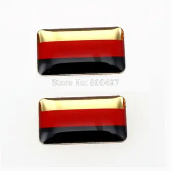2 x Newest 3D Car Styling Aluminum Glue Decal Ca Metal Sticker Aluminium Custom Motor Decal for Germany Flag
2 x Newest 3D Car Styling Aluminum Glue Decal Ca Metal Sticker Aluminium Custom Motor Decal for Germany Flag