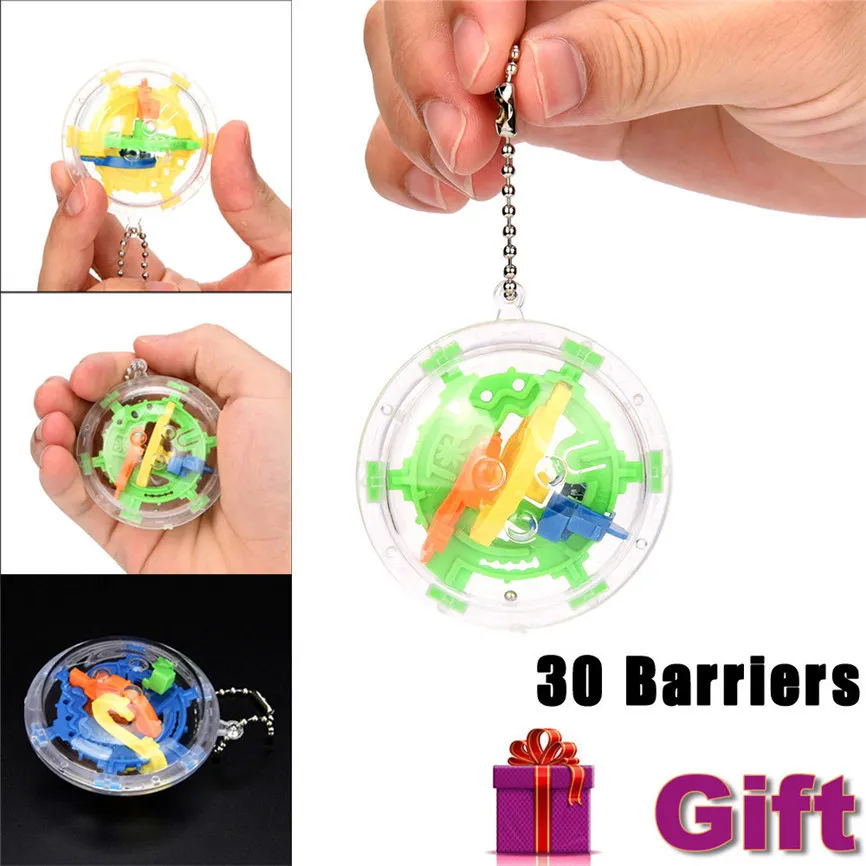 30 Barriers Mini Ball Maze Intellect 3d Puzzle Toy Balance Barrier Magic Labyrinth Spherica For Kids Dogs Toys Dropshipping 1221 
30 Barriers Mini Ball Maze Intellect 3d Puzzle Toy Balance Barrier Magic Labyrinth Spherica For Kids Dogs Toys Dropshipping 1221