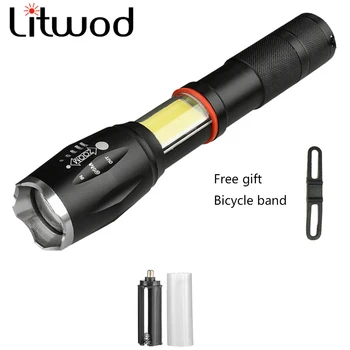 Litwod Z201005A CREE XML T6 Multifunction Led flashlight 4000 Lumen torch hidden COB design flashlight magnet design send a gift
Litwod Z201005A CREE XML T6 Multifunction Led flashlight 4000 Lumen torch hidden COB design flashlight magnet design send a gift