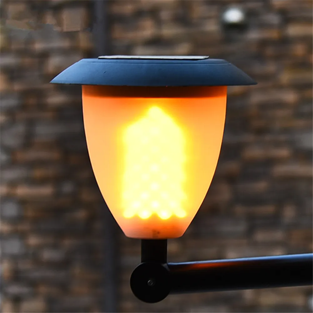 New 3 Modes Solar Flame Flickering Garden LED Lamp Waterproof Solar Powered Dynamic Torch Light Outdoor Garden Solar Wall Light
New 3 Modes Solar Flame Flickering Garden LED Lamp Waterproof Solar Powered Dynamic Torch Light Outdoor Garden Solar Wall Light