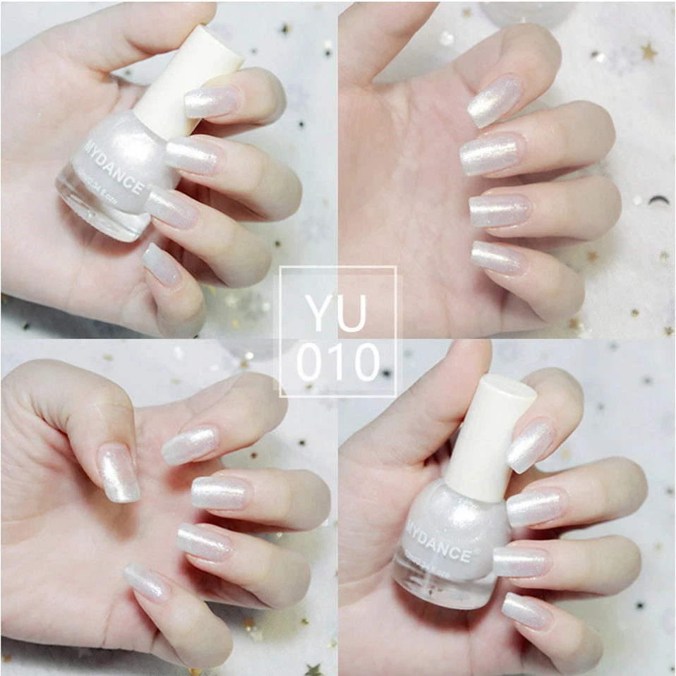 Night rain nail polish metal color nail polish girl cute quick drying waterproof durable nail high gloss nail polish#07-12 (4)