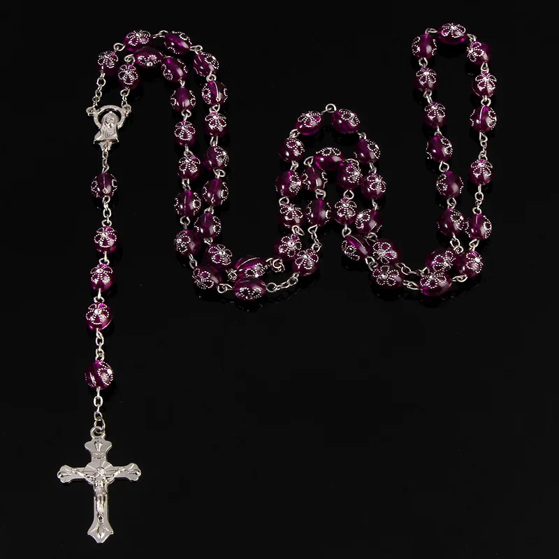 Catholic Crystal Pearl Rosary Catholic Rosary Premium Pearl Cross Necklace Beads Cross Religious Pendant Necklace
Catholic Crystal Pearl Rosary Catholic Rosary Premium Pearl Cross Necklace Beads Cross Religious Pendant Necklace