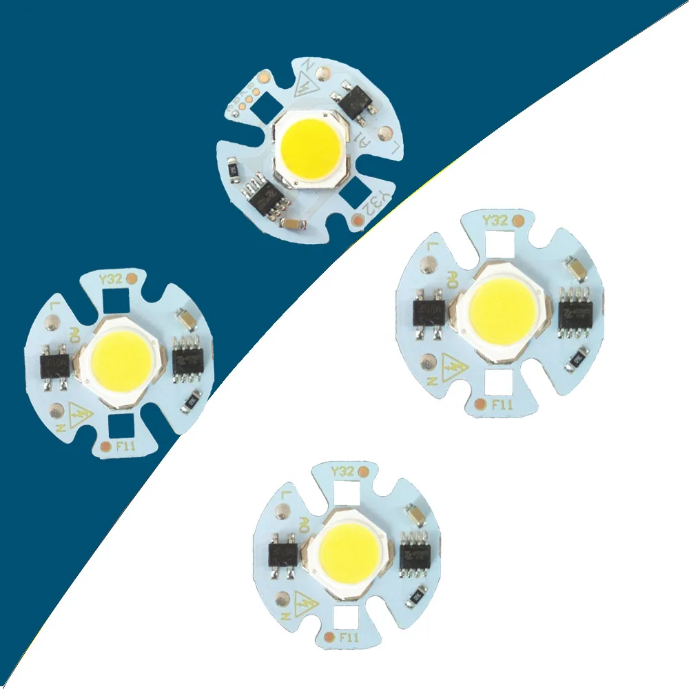 LED COB Chip light 9W 7W 5W 3W 220V 110V Input Smart IC Driver Fit For DIY Cold White / Warm White LED Spotlight Floodlight
LED COB Chip light 9W 7W 5W 3W 220V 110V Input Smart IC Driver Fit For DIY Cold White / Warm White LED Spotlight Floodlight