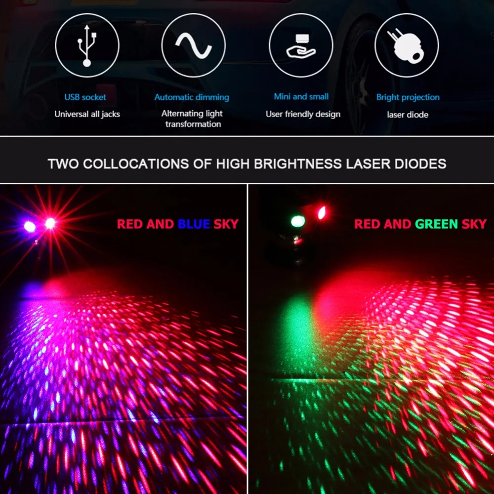 USB Starry Sky Car LED Interior Light with Remote Control LED Panel Interior Auto Light Dome Festoon Interior Atmosphere Lamp
USB Starry Sky Car LED Interior Light with Remote Control LED Panel Interior Auto Light Dome Festoon Interior Atmosphere Lamp