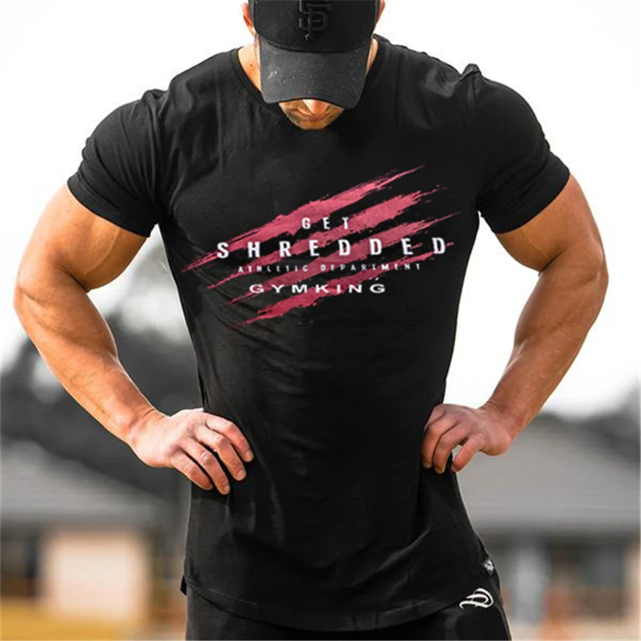 New printing Clothing fitness t shirt men O-neck t-shirt cotton bodybuilding tee shirts crossfit tops gyms tshirt Homme
New printing Clothing fitness t shirt men O-neck t-shirt cotton bodybuilding tee shirts crossfit tops gyms tshirt Homme