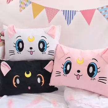 Cute Plush Toy Cartoon Sailor Moon Luna Cat Soft Pillowcase Birthday Christmas Gift #1216
Cute Plush Toy Cartoon Sailor Moon Luna Cat Soft Pillowcase Birthday Christmas Gift #1216