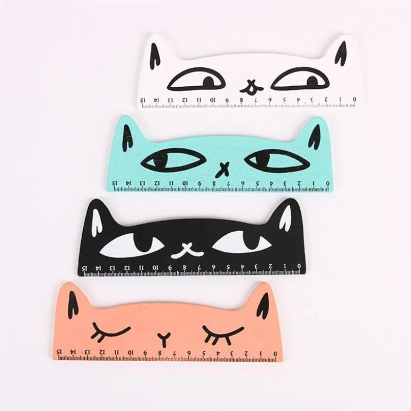 1 Pc KoreanCartoon Cat Wooden School Ruler Measuring Straight Ruler Tool For Painting Drawing Stationery Office Accessories,15cm
1 Pc KoreanCartoon Cat Wooden School Ruler Measuring Straight Ruler Tool For Painting Drawing Stationery Office Accessories,15cm