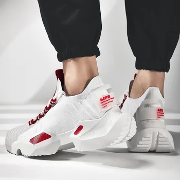 Men Shoes 2019 Fashion Adult Male Flying Weaving Breathable Casual Chunky Sneakers Mans Trainers Tenis Zapatos De Hombre
Men Shoes 2019 Fashion Adult Male Flying Weaving Breathable Casual Chunky Sneakers Mans Trainers Tenis Zapatos De Hombre