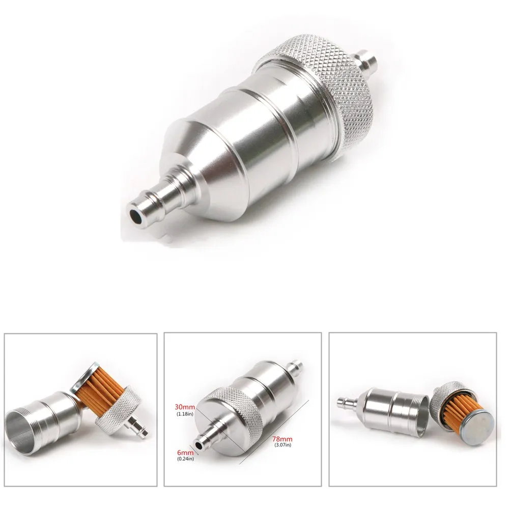 Universal Aluminum Conversion Gasoline Filter Fuel Oil Filter For Motorcycle, off-road vehicles, ATV, etc.
Universal Aluminum Conversion Gasoline Filter Fuel Oil Filter For Motorcycle, off-road vehicles, ATV, etc.