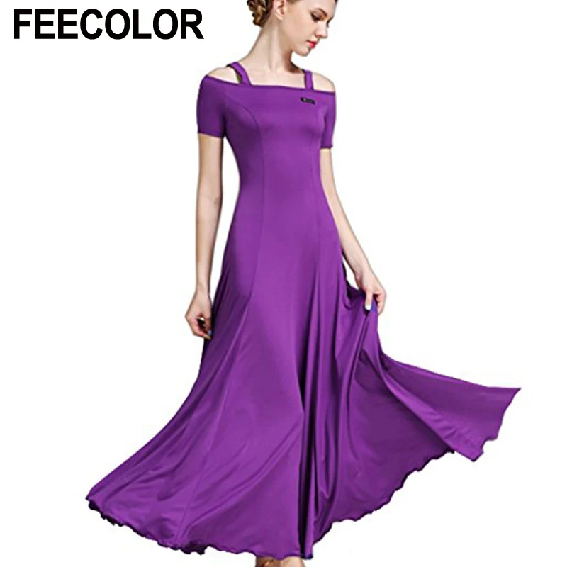 FEECOLOR National standard dress Sling short sleeve Cha Cha skirts Ballroom Performance dress Waltz Dancewear
FEECOLOR National standard dress Sling short sleeve Cha Cha skirts Ballroom Performance dress Waltz Dancewear