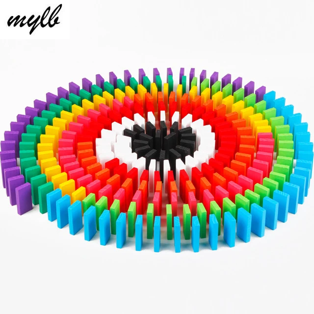 mylb 100pcs/lot Domino Building Blocks Authentic Standard Wooden Toys Early Intelligence Education Blocks
mylb 100pcs/lot Domino Building Blocks Authentic Standard Wooden Toys Early Intelligence Education Blocks