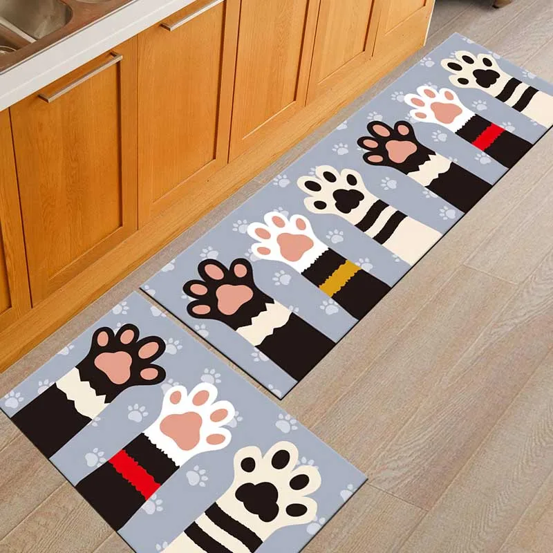 Lovely Cat Floor Mat Anti-slip Water Absorption Kitchen Carpet Cat Printed Toilet Tapete Area Rug Doormat tapetes de cozinha
Lovely Cat Floor Mat Anti-slip Water Absorption Kitchen Carpet Cat Printed Toilet Tapete Area Rug Doormat tapetes de cozinha