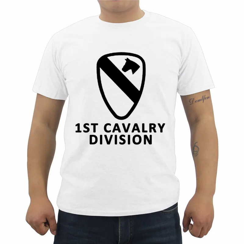 New Army 1st Cavalry Division Subdued Veteran T-shirt Summer Men's Short Sleeve O-neck Cotton T Shirt Hip Hop Tees Tops
New Army 1st Cavalry Division Subdued Veteran T-shirt Summer Men's Short Sleeve O-neck Cotton T Shirt Hip Hop Tees Tops