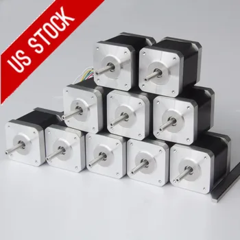 USA & EU Free Shipping! Stepper Motor 10PCS 17HS4417P1-X4 Nema17 57oz.in 1m cable W Connector 3D Printer DIY LONGS MOTOR
USA & EU Free Shipping! Stepper Motor 10PCS 17HS4417P1-X4 Nema17 57oz.in 1m cable W Connector 3D Printer DIY LONGS MOTOR