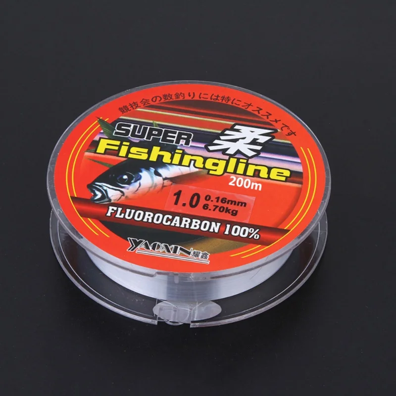 2018 Hot! Fishing Line Super Strong 200m 100% Nylon Transparent Not Fluorocarbon Fishing Tackle Not Linha Multifilamento NEW nx
2018 Hot! Fishing Line Super Strong 200m 100% Nylon Transparent Not Fluorocarbon Fishing Tackle Not Linha Multifilamento NEW nx