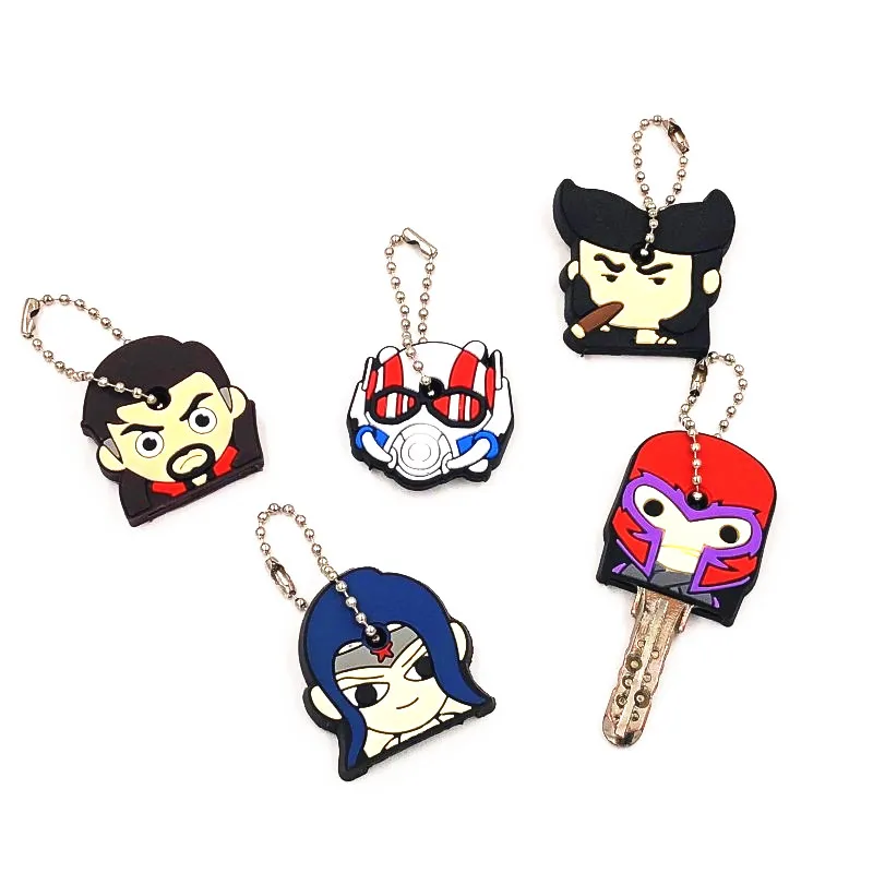1pcs The Avengers Heroes Cartoon Silicone Keychain Key Cover Cute Anime Keychains Children Key Caps Holder boyfriend gift
1pcs The Avengers Heroes Cartoon Silicone Keychain Key Cover Cute Anime Keychains Children Key Caps Holder boyfriend gift