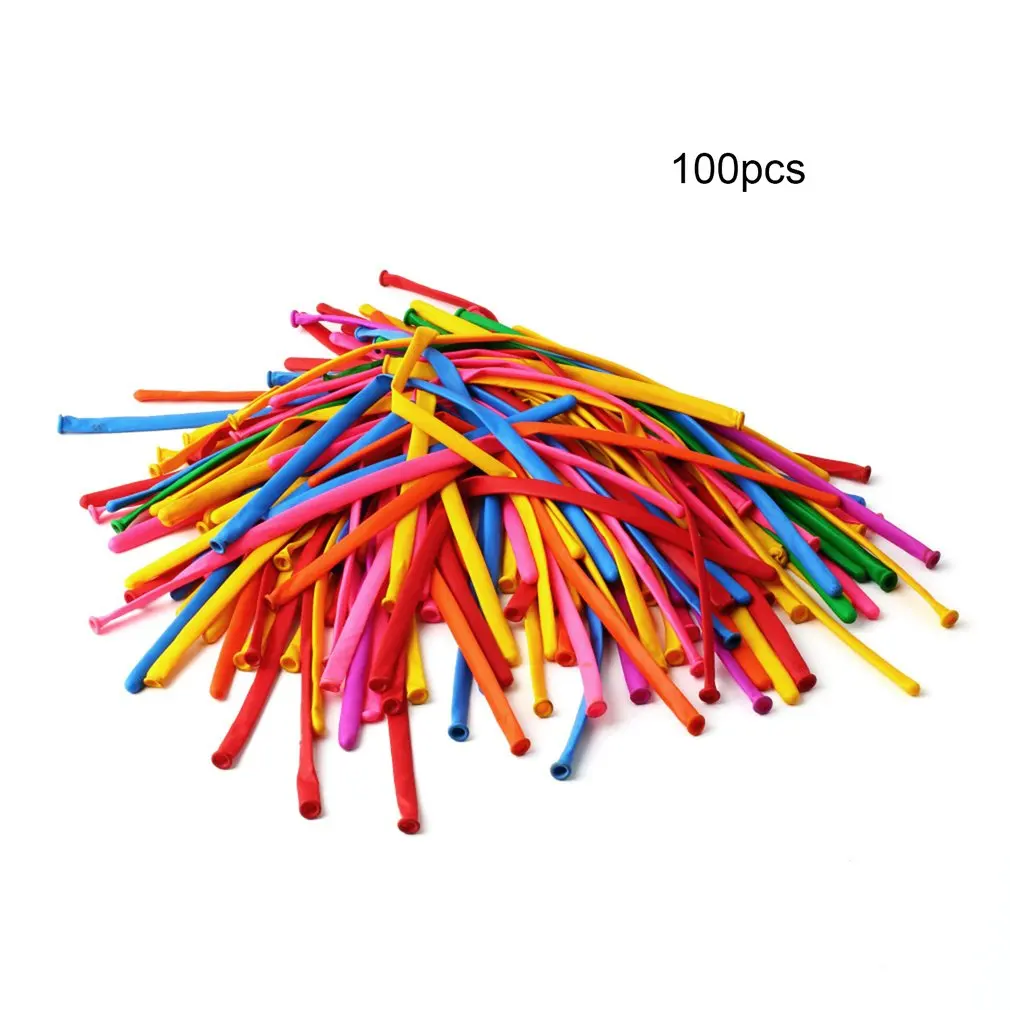 Party Birthday Wedding Decoration 100 Pcs Mixed Color Magic Long Animal Tying Making Balloons Twist Latex Balloon Length 27.5CM
Party Birthday Wedding Decoration 100 Pcs Mixed Color Magic Long Animal Tying Making Balloons Twist Latex Balloon Length 27.5CM