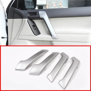 4pcs Matte Silver ABS Chrome Interior Door Handle Trim For Toyota Land Cruiser Prado FJ150 150 2010-2018 Year Car Accessories
4pcs Matte Silver ABS Chrome Interior Door Handle Trim For Toyota Land Cruiser Prado FJ150 150 2010-2018 Year Car Accessories