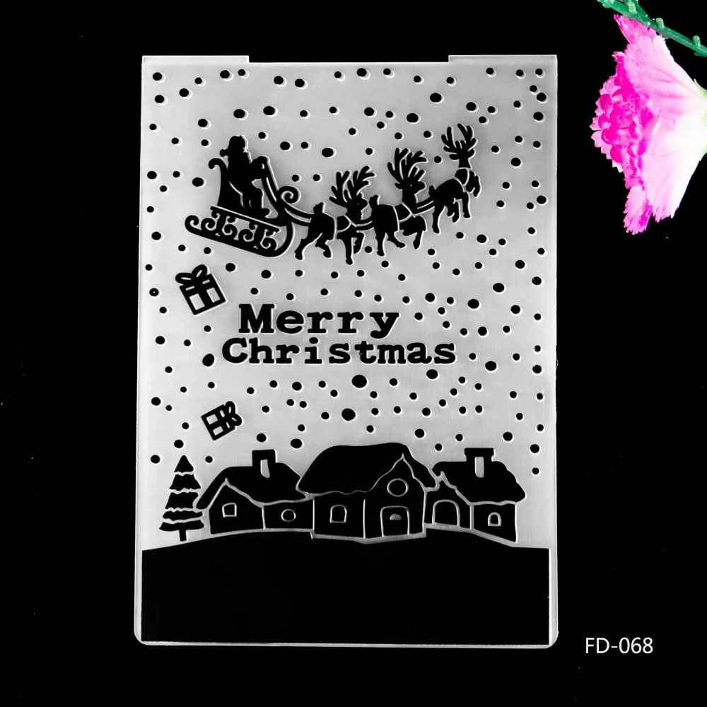 2017 New Arrival Scrapbook Christmas deers Design DIY Paper Cutting Dies Scrapbooking Plastic Embossing Folder
2017 New Arrival Scrapbook Christmas deers Design DIY Paper Cutting Dies Scrapbooking Plastic Embossing Folder
