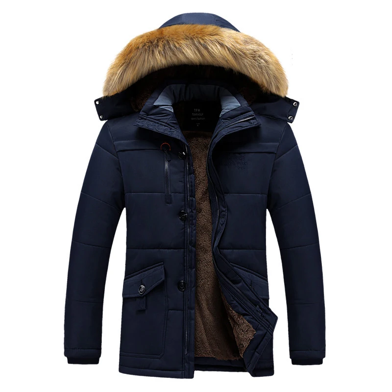 Men's Hooded Parka Winter Man Jacket New Waterproof Thick Fleece Warm Coat Casual Overcoat Male Clothes Outwear Plus Size L-8XL
Men's Hooded Parka Winter Man Jacket New Waterproof Thick Fleece Warm Coat Casual Overcoat Male Clothes Outwear Plus Size L-8XL