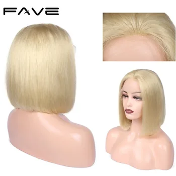 FAVE 13*4 Lace Wig Short BOB 613 Color Wig Brazilian Remy Human Hair Wigs 8-14 inches 150% Free Part Natural Hairline Fast Ship
FAVE 13*4 Lace Wig Short BOB 613 Color Wig Brazilian Remy Human Hair Wigs 8-14 inches 150% Free Part Natural Hairline Fast Ship