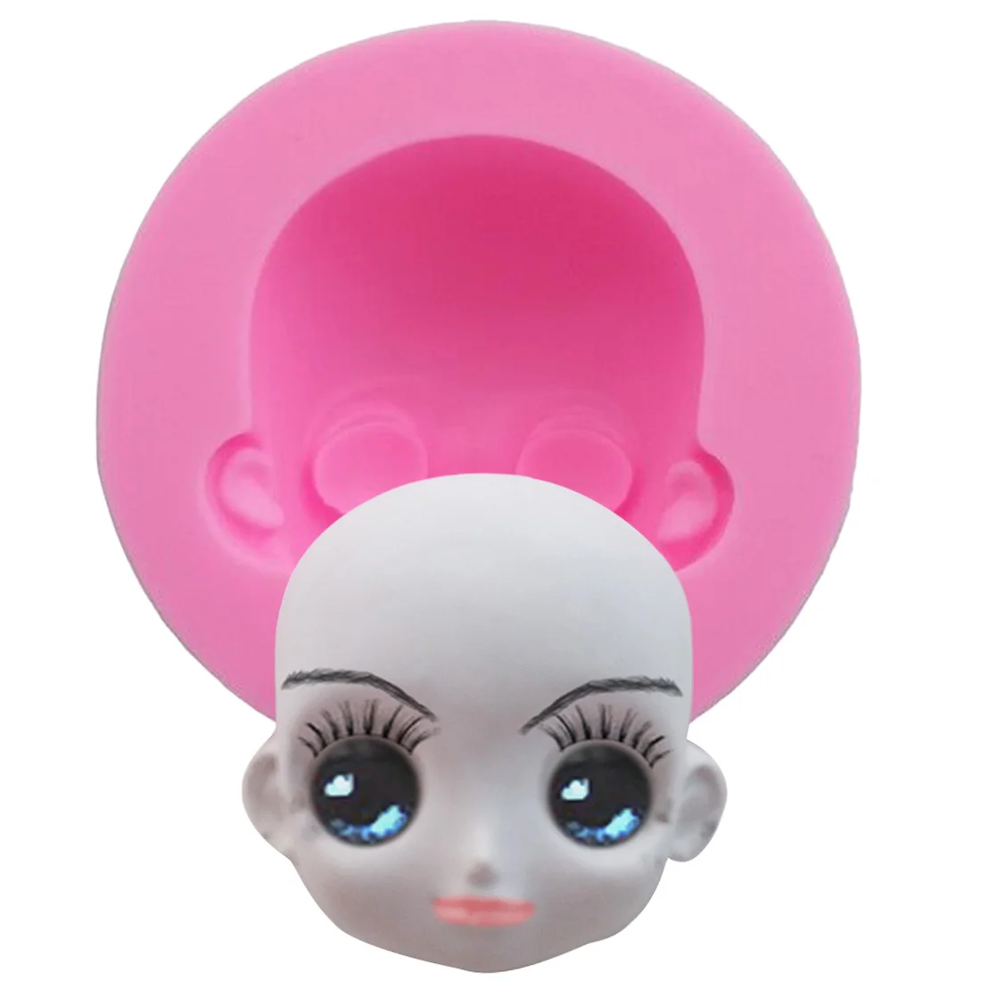 Hot Baby Face Silicone Mold Chocolate Polymer Clay Craft Molds Handmade Craft Dolls Face Mold Sugar craft Mould Baking Tools
Hot Baby Face Silicone Mold Chocolate Polymer Clay Craft Molds Handmade Craft Dolls Face Mold Sugar craft Mould Baking Tools