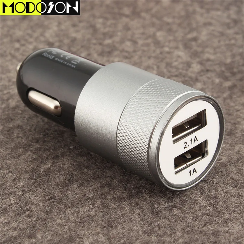 MODOSON Universal Car Charger Dual USB Output 2.4A Quick Charger Mobile Phone Travel Adapter Cigar Lighter DC 12-24V Car Charger
MODOSON Universal Car Charger Dual USB Output 2.4A Quick Charger Mobile Phone Travel Adapter Cigar Lighter DC 12-24V Car Charger