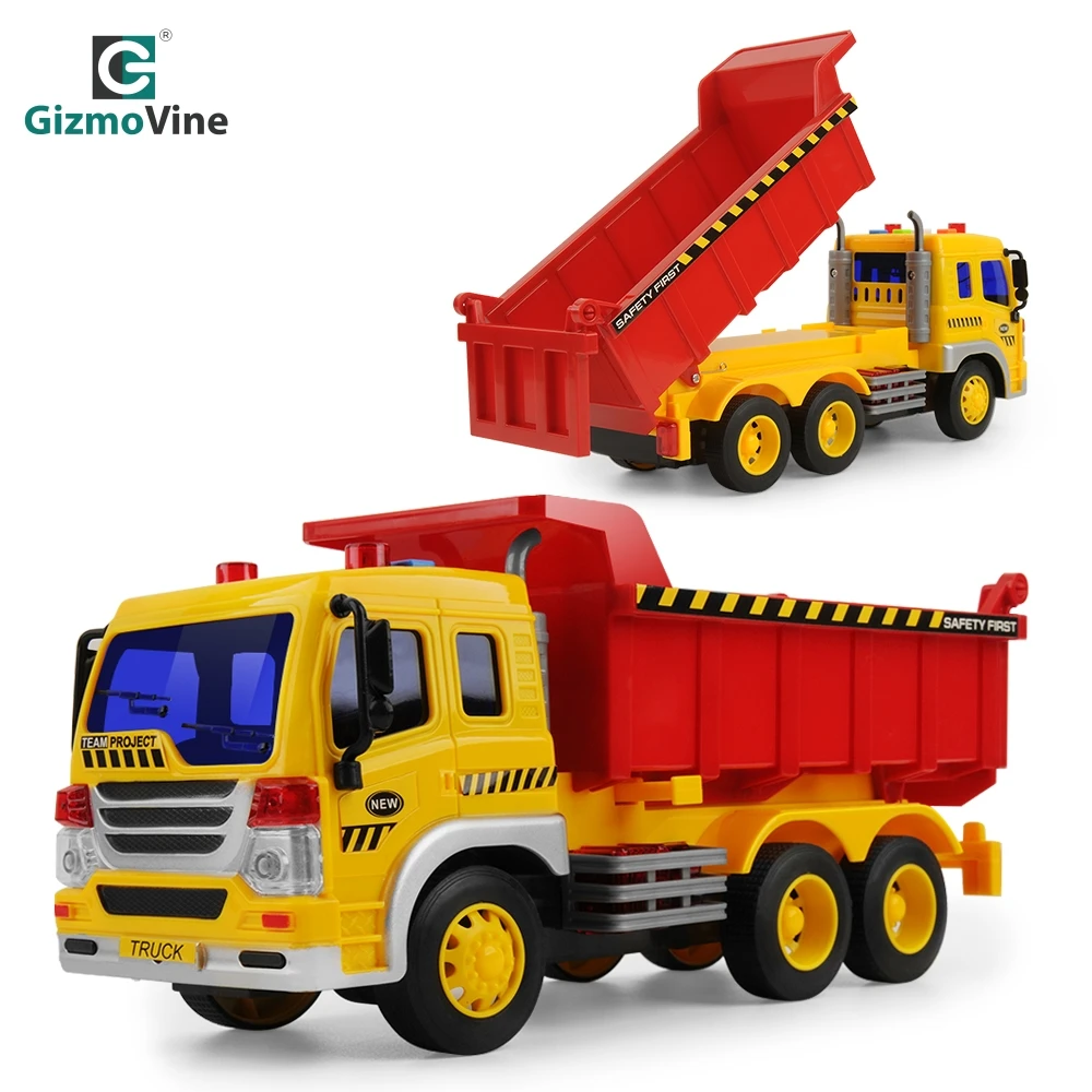 GizmoVine Inertial Engineering Lift Truck Toy Music Light Kids Scale Truck oyuncak Big Dump Truck Model Toy For Child Playsets 
GizmoVine Inertial Engineering Lift Truck Toy Music Light Kids Scale Truck oyuncak Big Dump Truck Model Toy For Child Playsets