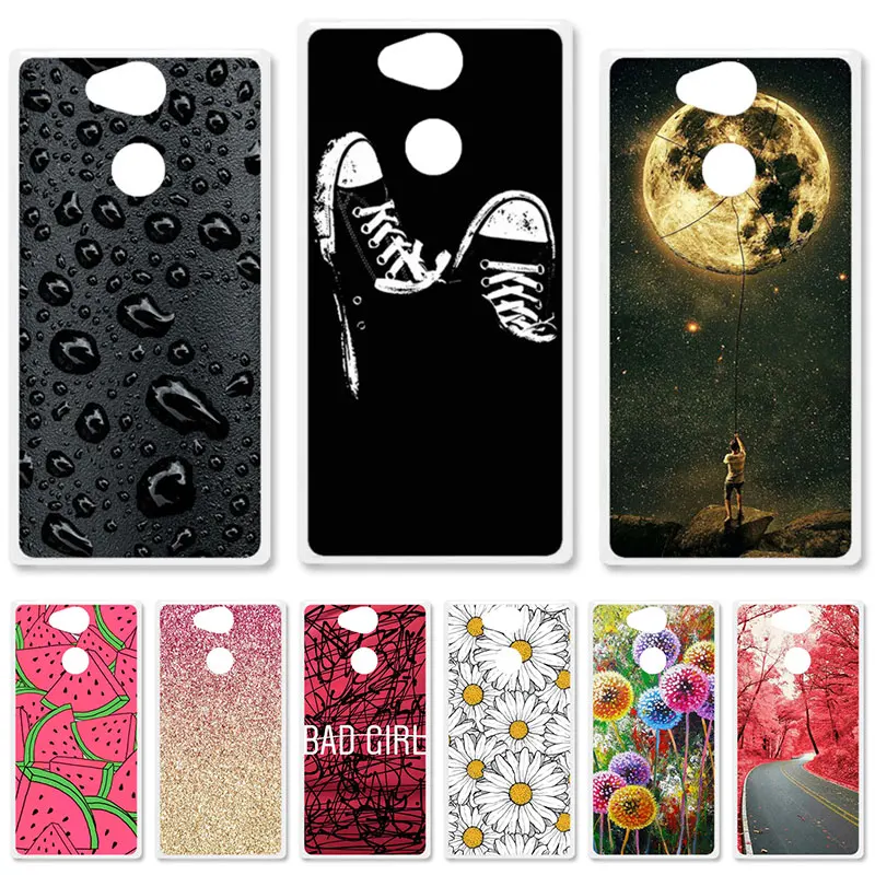 

TAOYUNXI Soft TPU Case For Sony Xperia XA2 Cases For Sony XA2 H3113 H3123 H3133 H4113 H4133 SM12 5.2 inch DIY Painted Covers