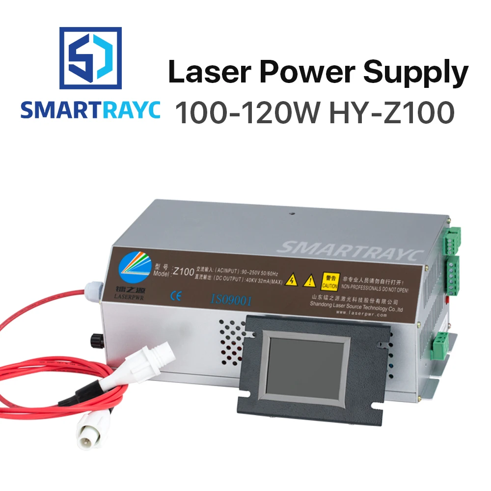 Smartrayc 100-120W CO2 Laser Power Supply Monitor AC90-250V EFR Tube for CO2 Laser Engraving Cutting Machine Z100
Smartrayc 100-120W CO2 Laser Power Supply Monitor AC90-250V EFR Tube for CO2 Laser Engraving Cutting Machine Z100