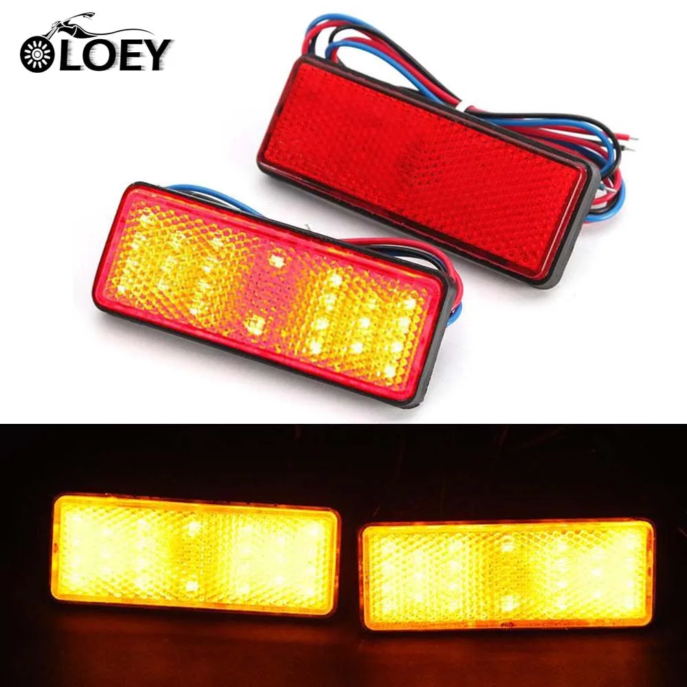 12V Motorcycle LED Tail Signal Brake Stop Light Marker Light Reflector Rear Indicator For Moto Truck Trailer ATV SUV
12V Motorcycle LED Tail Signal Brake Stop Light Marker Light Reflector Rear Indicator For Moto Truck Trailer ATV SUV
