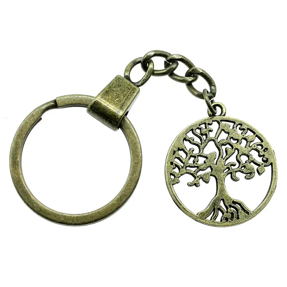 keychain tree key chain fashion tree keyring gifts for women