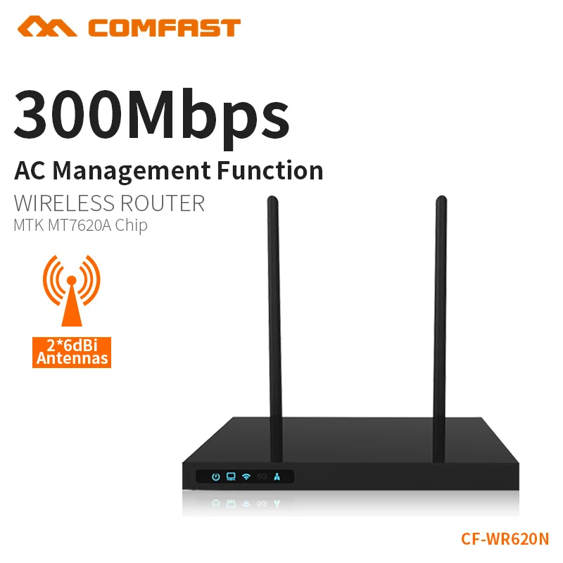 COMFAST 300Mbps Wireless Router wi-fi Range Extender Repetidor Wifi Amplifier Access Point Dual 7dBi Antenna CF-WR620N
COMFAST 300Mbps Wireless Router wi-fi Range Extender Repetidor Wifi Amplifier Access Point Dual 7dBi Antenna CF-WR620N