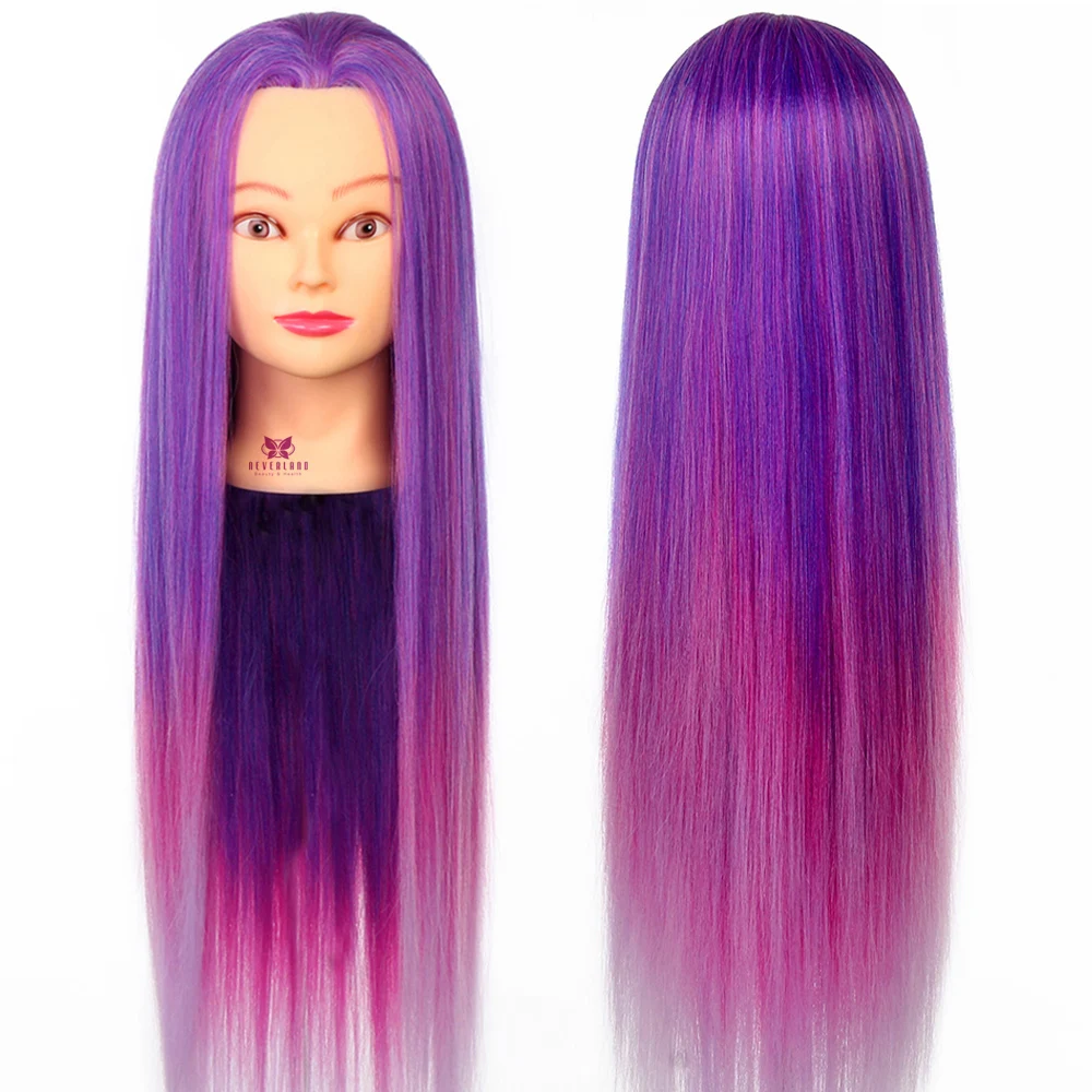 Neverland 26" Purple Colorful Long Hair Mannequin Head For Hairstyles Professional Hairdressing Doll Heads For Practice Braiding
Neverland 26" Purple Colorful Long Hair Mannequin Head For Hairstyles Professional Hairdressing Doll Heads For Practice Braiding