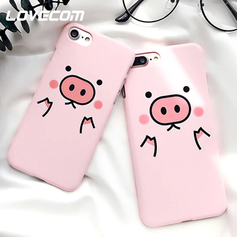 LOVECOM Cartoon Pink Cute Pigs Phone Case For iPhone Xs Max XR XS 5 5S SE 6 6S 7 8 Plus X Matte Hard Mobile Phone Bags & Cases
LOVECOM Cartoon Pink Cute Pigs Phone Case For iPhone Xs Max XR XS 5 5S SE 6 6S 7 8 Plus X Matte Hard Mobile Phone Bags & Cases