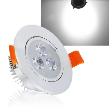 Cold White 3W LED Downlights led Recessed Spot Light 85-265V AC Ceiling Spot Light Indoor Lighting Bedroom Living Room Hallway
Cold White 3W LED Downlights led Recessed Spot Light 85-265V AC Ceiling Spot Light Indoor Lighting Bedroom Living Room Hallway
