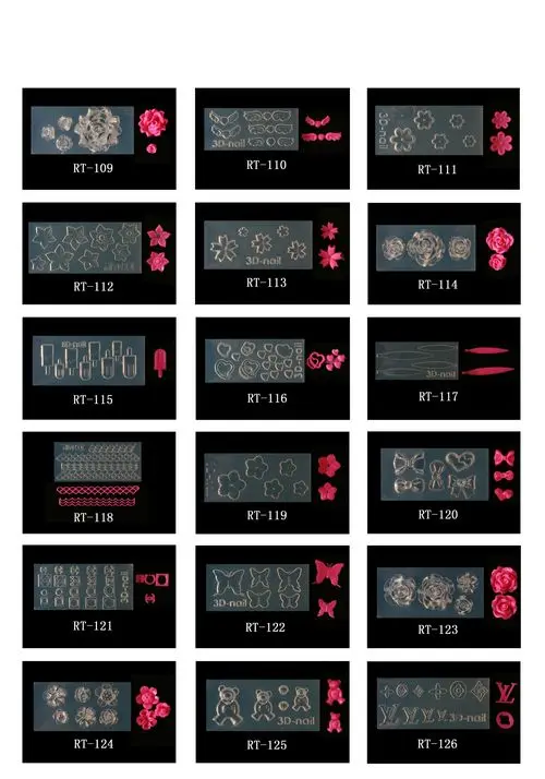 1PC Nail Art Rhinestone Shape Acrylic Mold Acrylic powder mold nail art RT110-134 Ice-Lolly Flower Bow Butterfly
1PC Nail Art Rhinestone Shape Acrylic Mold Acrylic powder mold nail art RT110-134 Ice-Lolly Flower Bow Butterfly