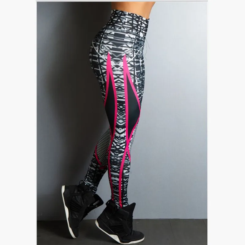 2019 New Geometric Striped Printed Women Fitness Leggings Skinny High Waist Elastic Push Up Legging Workout Pants Leggins
2019 New Geometric Striped Printed Women Fitness Leggings Skinny High Waist Elastic Push Up Legging Workout Pants Leggins