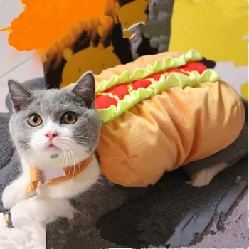 Funny Cool Dog Clothes Pet Hot Dog Burger Pet Suit Costume Suit Puppy Clothes Coat Clothing For Dog Costume Outfit Pet Supply
Funny Cool Dog Clothes Pet Hot Dog Burger Pet Suit Costume Suit Puppy Clothes Coat Clothing For Dog Costume Outfit Pet Supply