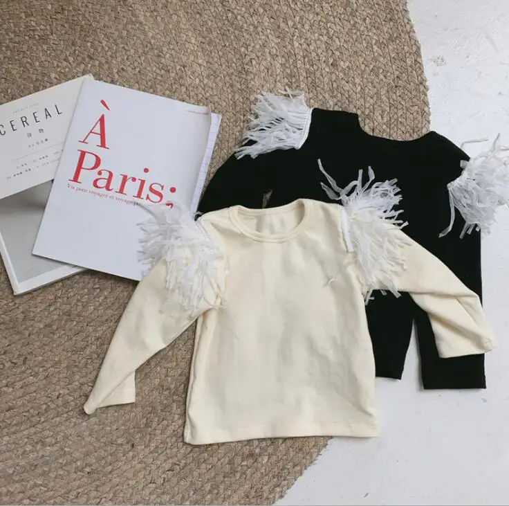 2019 New Style Girls Tassel T-Shirt Full Sleeve Autumn Fashion Girls Top 1-6t PX296
2019 New Style Girls Tassel T-Shirt Full Sleeve Autumn Fashion Girls Top 1-6t PX296
