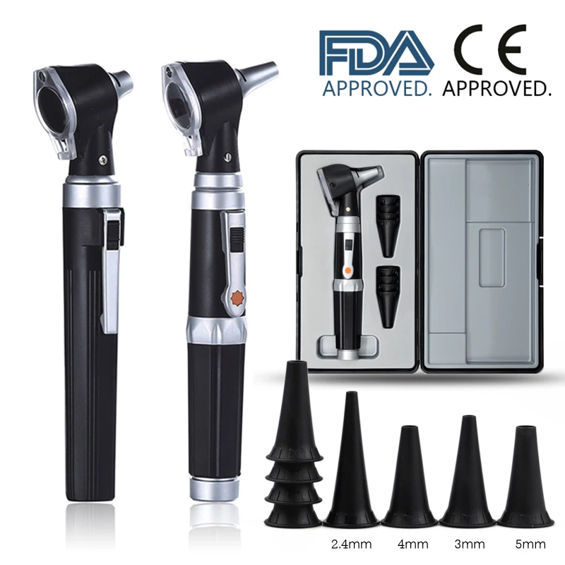 Medical Professional ENT Diagnostic Kit Borescope Portable Ear Wax Check Tool Endoscope LED Otoscopio Direct Otoscope
Medical Professional ENT Diagnostic Kit Borescope Portable Ear Wax Check Tool Endoscope LED Otoscopio Direct Otoscope