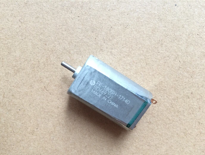 FREE SHIPPING 1PCS FK-180SH Micro DC Motor Electric ToothBrush Razor , HM Motor for Electrical Appliances 5-12V
FREE SHIPPING 1PCS FK-180SH Micro DC Motor Electric ToothBrush Razor , HM Motor for Electrical Appliances 5-12V