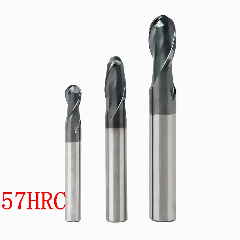 3PCS R4x60MM 8MM HRC45 HRC50 HRC55 HRC60 HRC65 CNC 2 flutes carbide Ball nose End Mill CNC router bits tools Milling cutter
3PCS R4x60MM 8MM HRC45 HRC50 HRC55 HRC60 HRC65 CNC 2 flutes carbide Ball nose End Mill CNC router bits tools Milling cutter