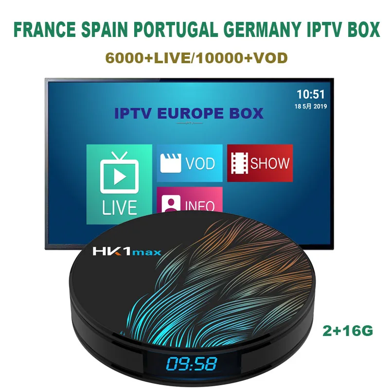 Iptv Francais french spain portugal 1 ano code abonnement iptv france espa a german m3u Android 9.0 HK1 MAX Mini 2g 16g TV Box
Iptv Francais french spain portugal 1 ano code abonnement iptv france espa a german m3u Android 9.0 HK1 MAX Mini 2g 16g TV Box