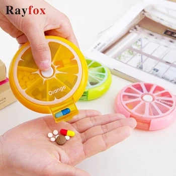 Storage Box 7 Days Weekly Portable Pill Storage Container Medicine Sort Organizer Round Fruit Shaped Drugs Holder Pill Organizer
Storage Box 7 Days Weekly Portable Pill Storage Container Medicine Sort Organizer Round Fruit Shaped Drugs Holder Pill Organizer