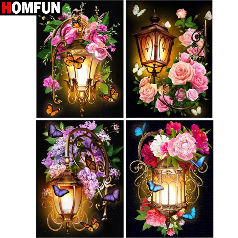 HOMFUN Full Square/Round Drill 5D DIY Diamond Painting "Flower light butterfly" 3D Embroidery Cross Stitch 5D Home Decor Gift
HOMFUN Full Square/Round Drill 5D DIY Diamond Painting "Flower light butterfly" 3D Embroidery Cross Stitch 5D Home Decor Gift
