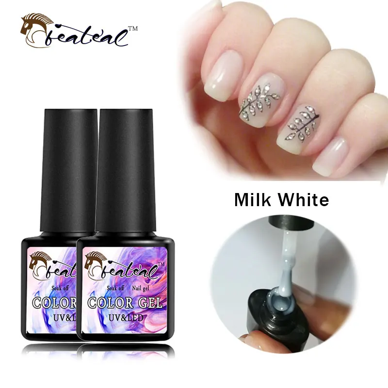 Beateal 8ml Opal Jelly Nail UV Gel Polish Milk White Soak Off Manicure Nail Art UV Gel Polish Nail Art Decoration Gel Varnish
Beateal 8ml Opal Jelly Nail UV Gel Polish Milk White Soak Off Manicure Nail Art UV Gel Polish Nail Art Decoration Gel Varnish