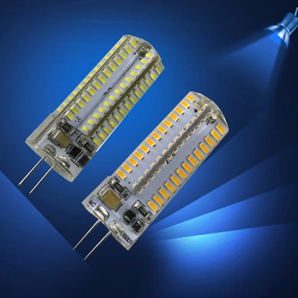 G4 LED corn light Bulb SMD3014 LED lamp 104leds Lampada Silicone led AC220V warm white Chandelier led Replace Halogen lights
G4 LED corn light Bulb SMD3014 LED lamp 104leds Lampada Silicone led AC220V warm white Chandelier led Replace Halogen lights